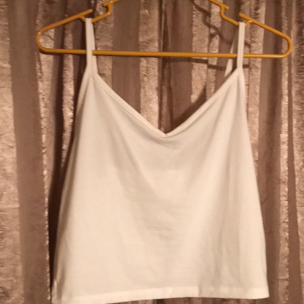 Forever 21 Cream crop top